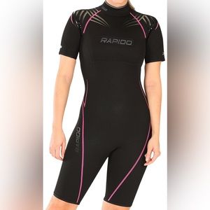 Rapido Equator Womens Wetsuit Superior Flex Stretch Neoprene Premium 2mm Shorty